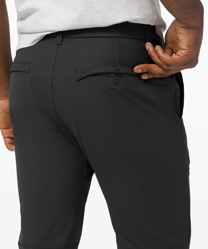 Lululemon Commission Slim-Fit Pant 37 Warpstreme Byxor Herr Obsidian | DNOX-29056