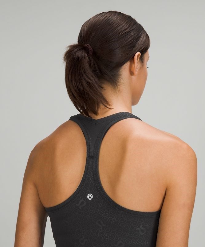 Lululemon Cool RB Short Tank Nulu Blast Dam Svarta | YSFA-73806