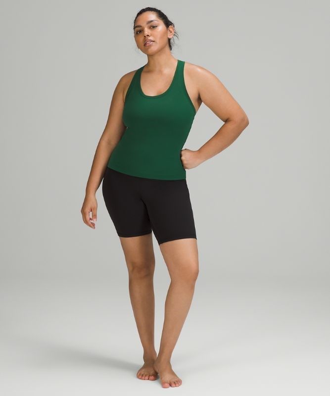 Lululemon Cool RB Short Tank Nulu Blast Dam Gröna | GJAH-29706