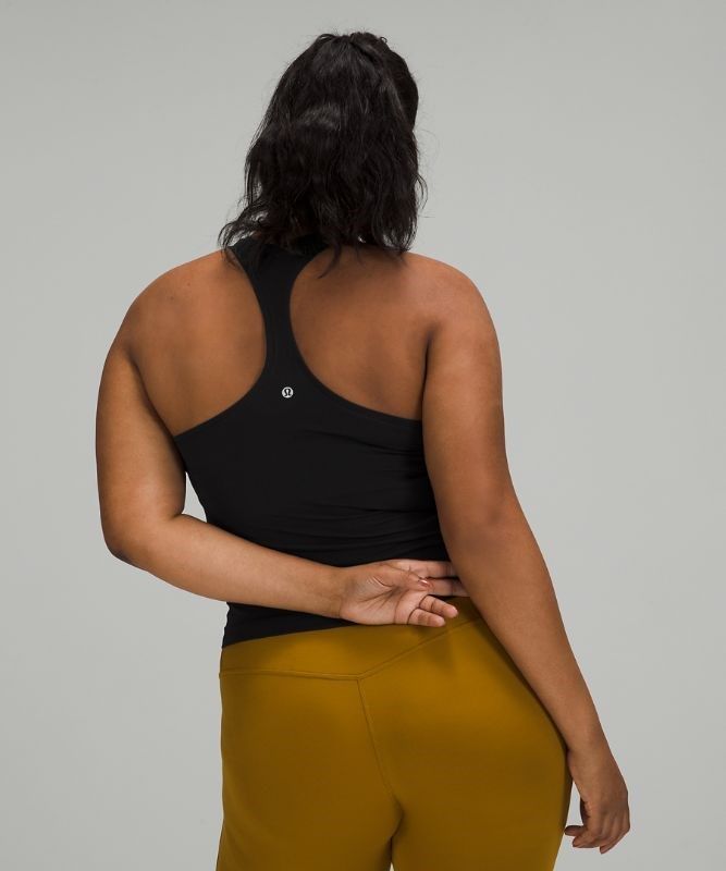 Lululemon Cool RB Short Tank Nulu Blast Dam Svarta | FAJW-31589