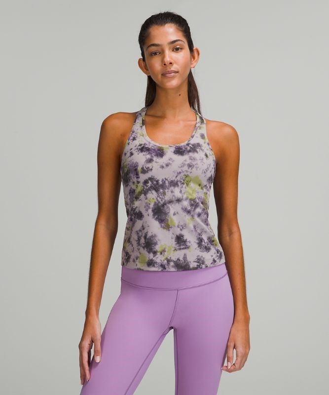 Lululemon Cool RB Short Tank Nulu Blast Dam Lila Grå Olika Färger | WFPL-18673