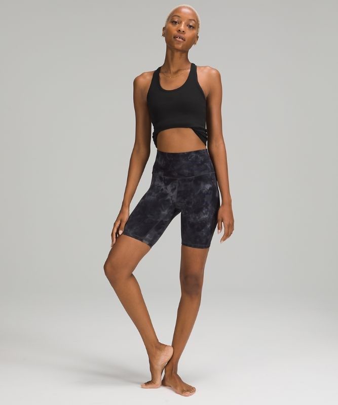 Lululemon Cool Racerback Tank Nulu Blast Dam Svarta | XOYI-35974