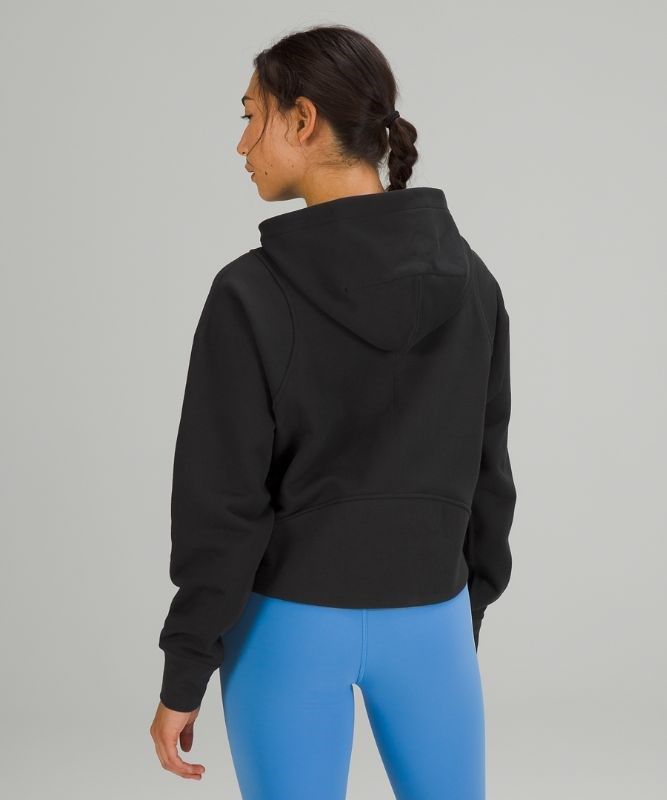 Lululemon Cotton French Terry Zip Hoodie Hoodie Dam Svarta | NKJM-52498