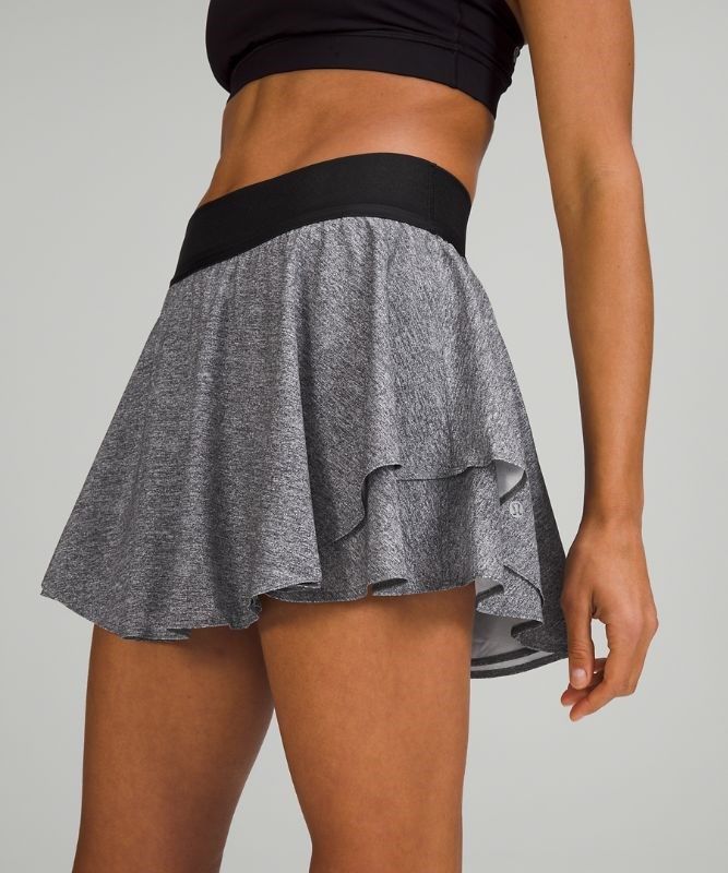 Lululemon Court Rival High-Rise Skirt Kjolar Dam Olika Färger Svarta Svarta | EWJQ-06128