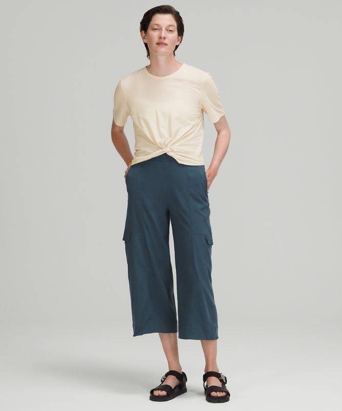 Lululemon Crescent T-Shirt Blast Dam Vita | FRXM-26480