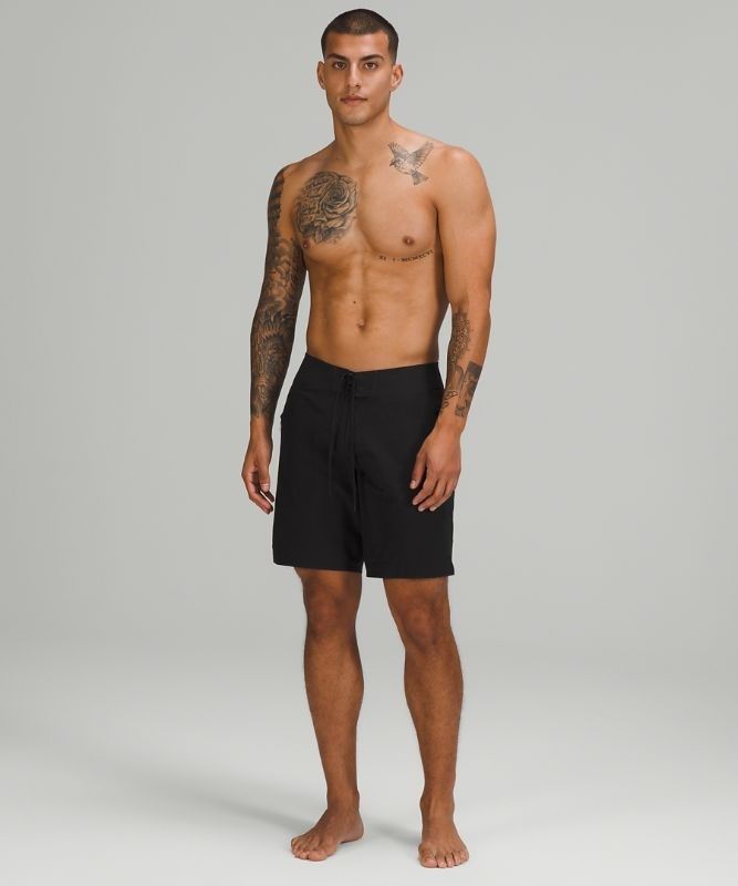 Lululemon Current State Board Short 9 Badkläder Herr Svarta | JIMK-07985