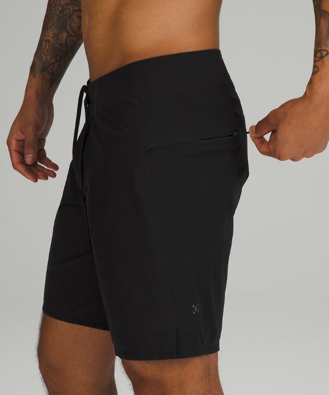 Lululemon Current State Board Short 9 Badkläder Herr Svarta | JIMK-07985
