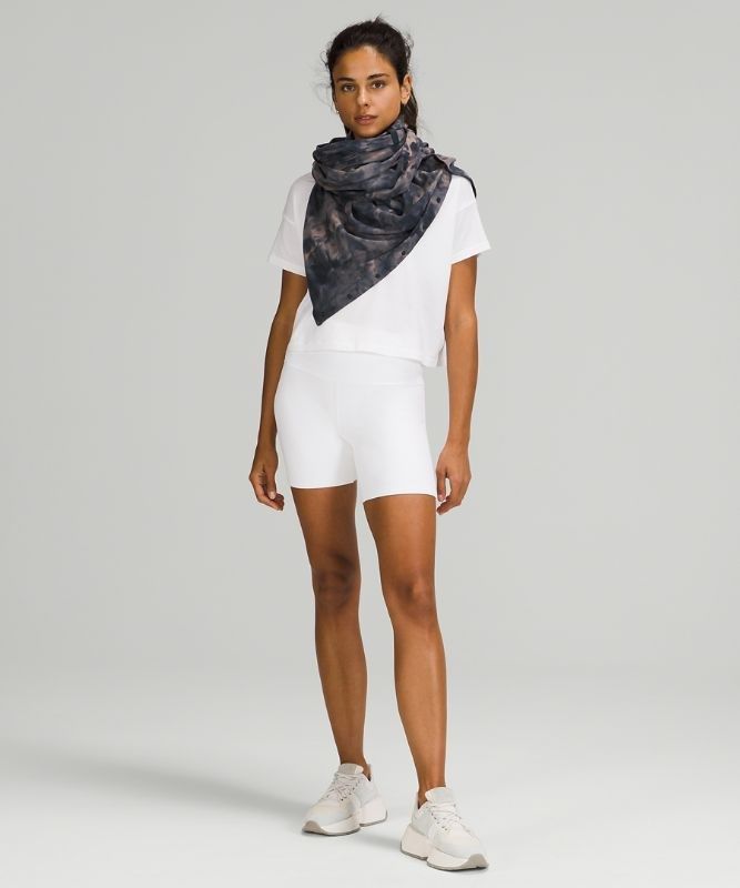 Lululemon Customizable Snap Scarf Halsduk Accessories Marinblå | FKIE-98421