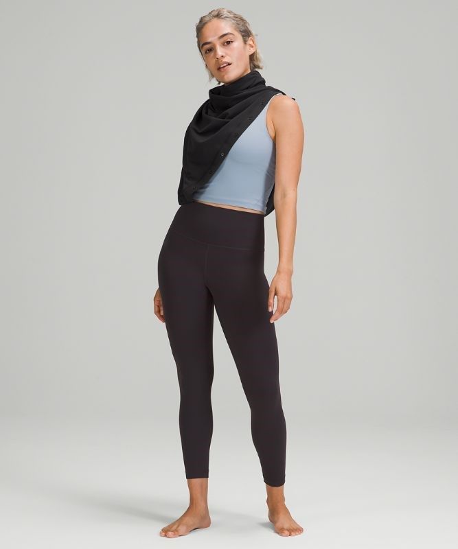 Lululemon Customizable Snap Scarf Halsduk Accessories Svarta | XUWF-97102
