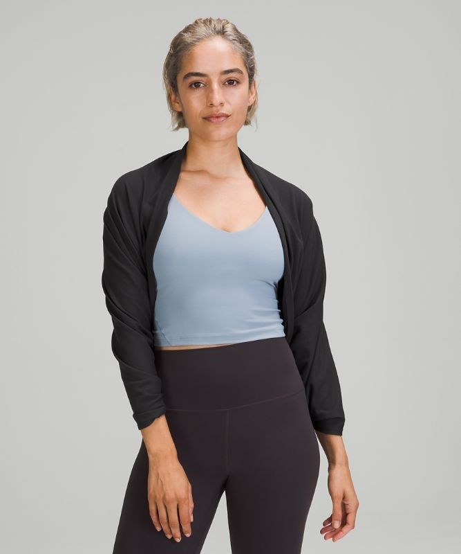 Lululemon Customizable Snap Scarf Halsduk Accessories Svarta | XUWF-97102