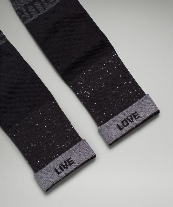 Lululemon Daily Stride Crew Sock 3 Pack Strumpor Accessories Svarta | PHDK-28459