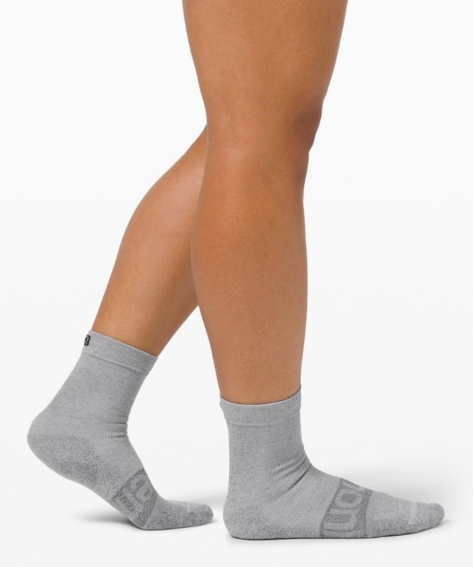 Lululemon Daily Stride Crew Sock 3 Pack Strumpor Accessories Vita Grå Svarta | EASI-72690
