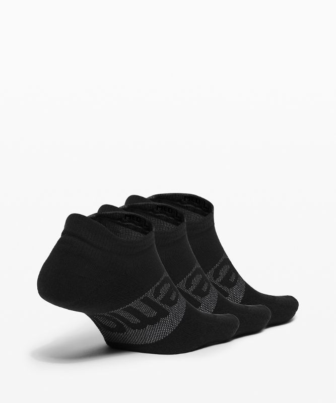 Lululemon Daily Stride Low-Ankle Sock 3 Pack Strumpor Accessories Svarta | NPTJ-74309
