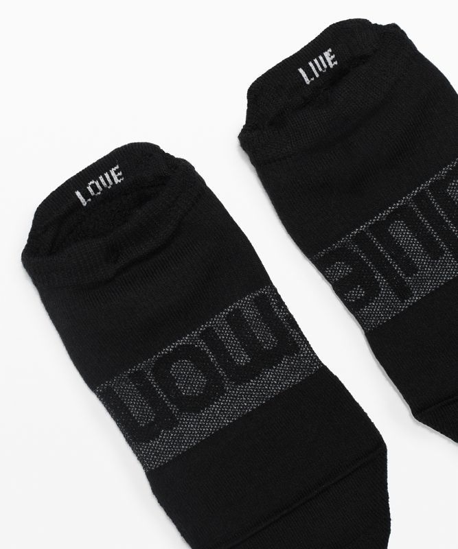 Lululemon Daily Stride Low-Ankle Sock 3 Pack Strumpor Accessories Svarta | NPTJ-74309