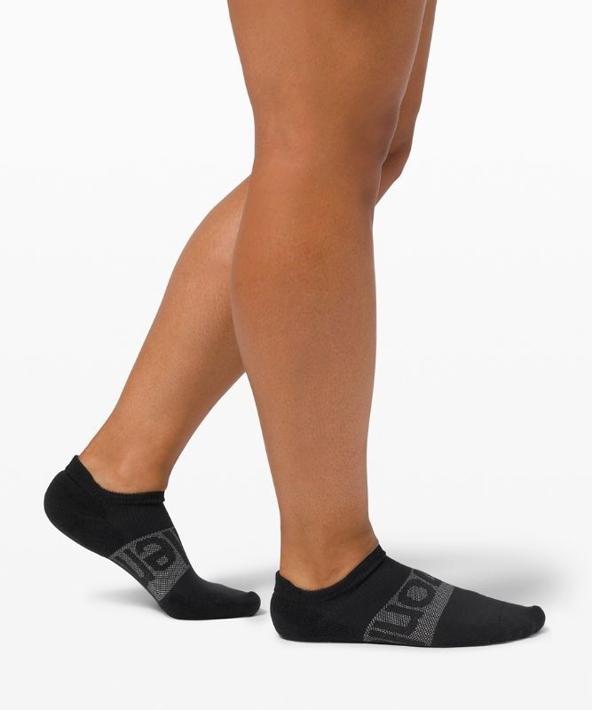 Lululemon Daily Stride Low-Ankle Sock 3 Pack Strumpor Accessories Vita Grå Svarta | DFZO-39871