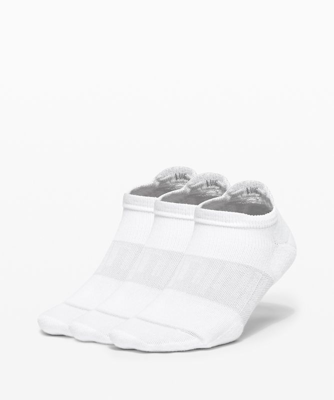 Lululemon Daily Stride Low-Ankle Sock 3 Pack Strumpor Accessories Vita | ADSI-15238
