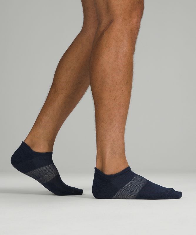 Lululemon Daily Stride Low Ankle Sock 3P Strumpor Accessories Vita Blå Svarta | YLIQ-58409