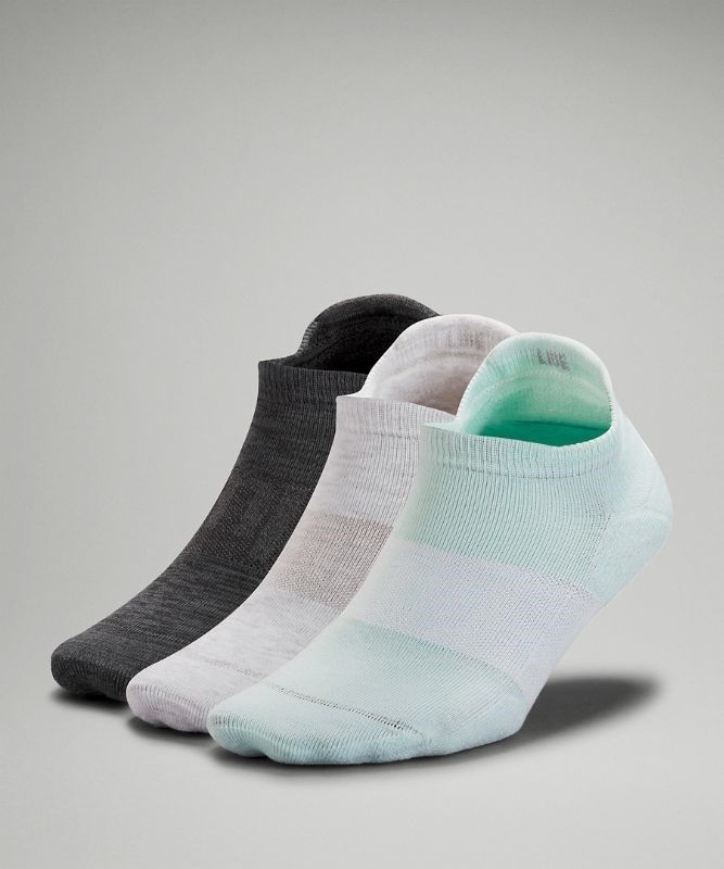 Lululemon Daily Stride Low Ankle Sock 3 Pack Strumpor Accessories Mintgröna Vita Grå | AFJO-36801