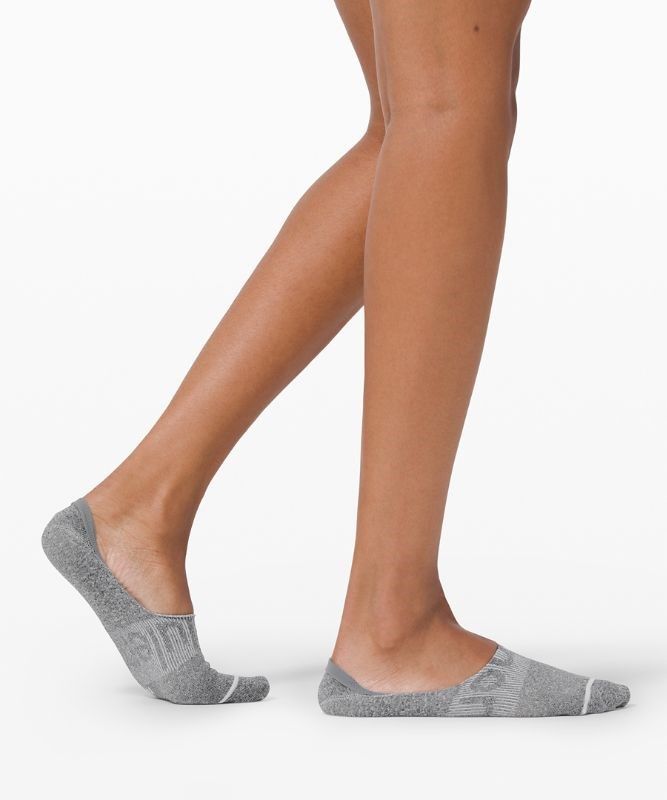 Lululemon Daily Stride No Show Sock Strumpor Accessories Mörkgrå | RDXP-53604
