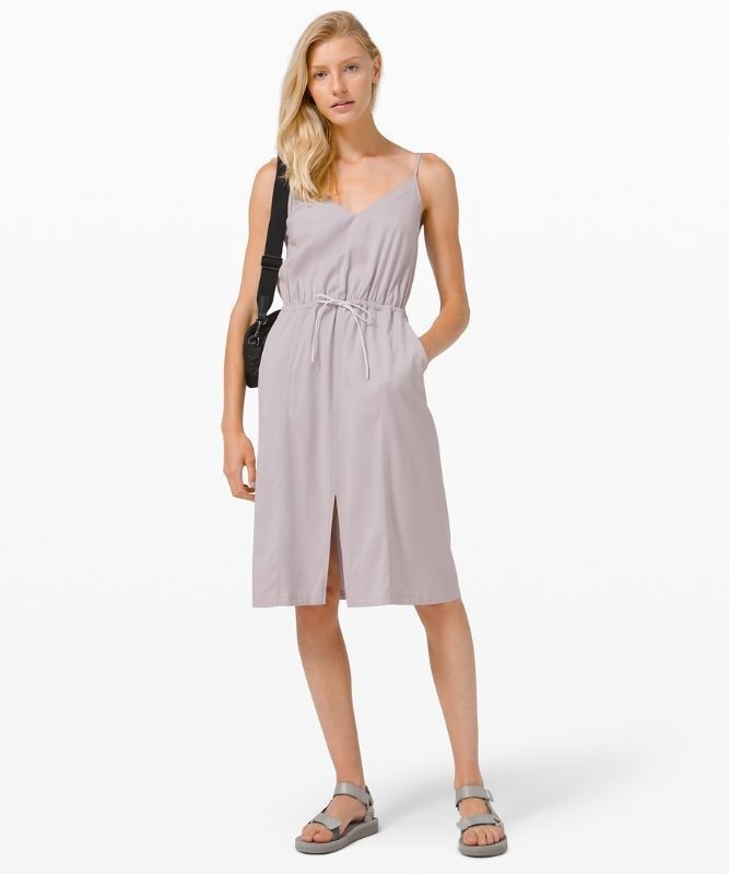 Lululemon Day to Night Dress Klänning Dam Iced Iris | CWLV-69713