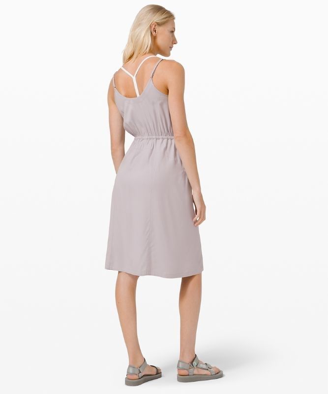 Lululemon Day to Night Dress Klänning Dam Iced Iris | CWLV-69713
