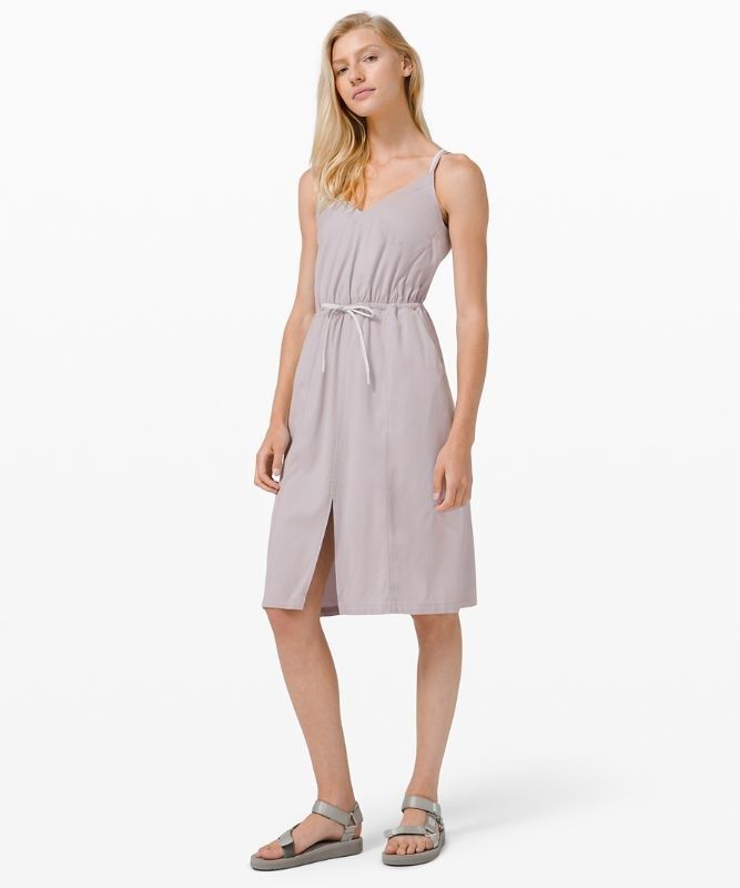 Lululemon Day to Night Dress Klänning Dam Iced Iris | CWLV-69713