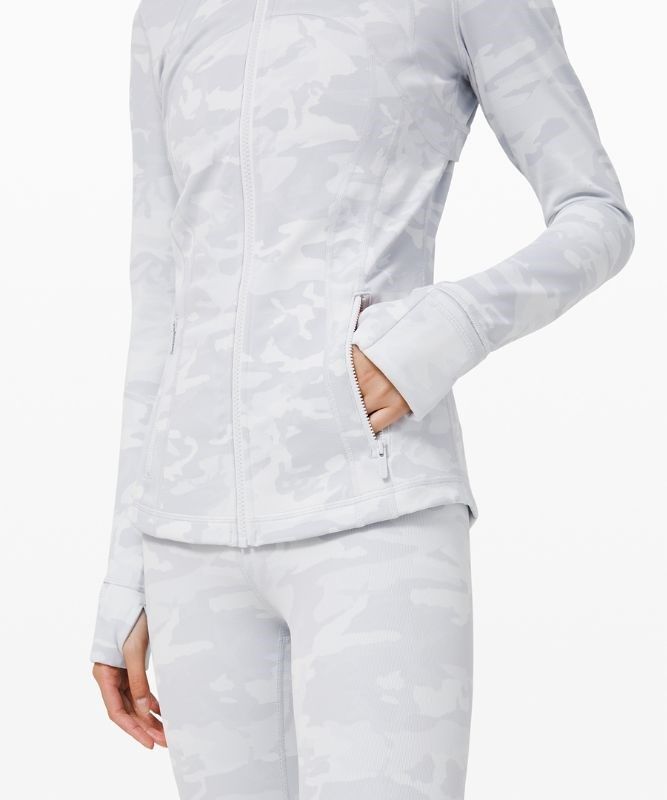 Lululemon Define Jacket Luxtreme Jackor Dam Camo Vita | MGUN-53126