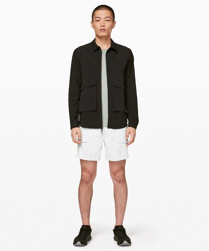 Lululemon Diffract Cargo Short Shorts Herr Vapor | MHOE-65741