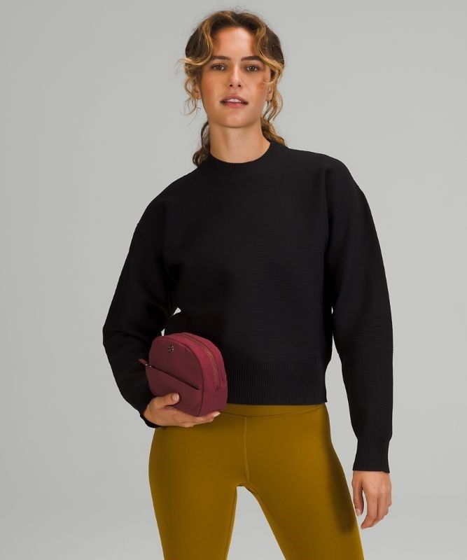 Lululemon Double-Zip Mini Pouch Väskor Accessories Vinröda | QBLS-30874