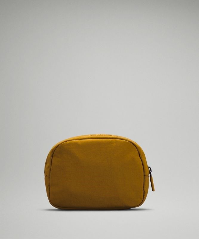 Lululemon Double-Zip Mini Pouch Väskor Accessories Guld Bruna | OSIU-20743