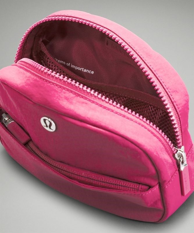 Lululemon Double-Zip Mini Pouch Väskor Accessories Rosa | AUIL-08945