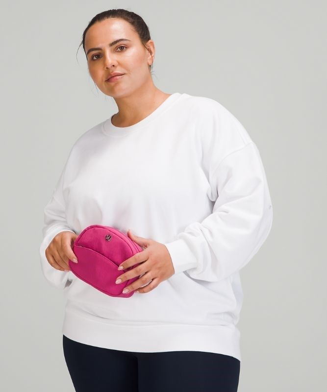 Lululemon Double-Zip Mini Pouch Väskor Accessories Rosa | AUIL-08945