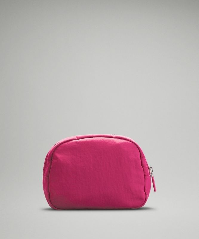 Lululemon Double-Zip Mini Pouch Väskor Accessories Rosa | AUIL-08945