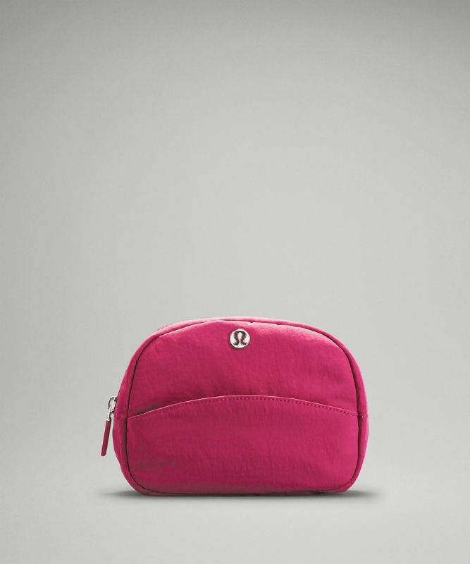Lululemon Double-Zip Mini Pouch Väskor Accessories Rosa | AUIL-08945