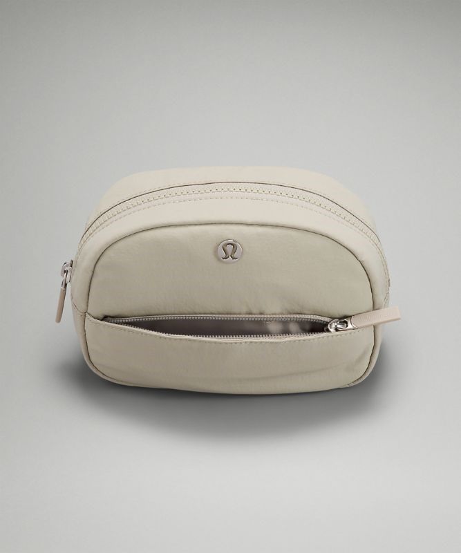 Lululemon Double-Zip Pouch Mini Väskor Accessories Beige | SAXV-17593