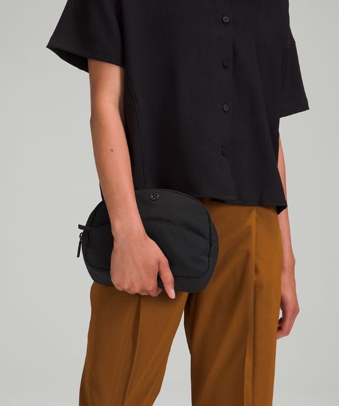Lululemon Double-Zip Pouch Väskor Accessories Svarta | SJGE-48312