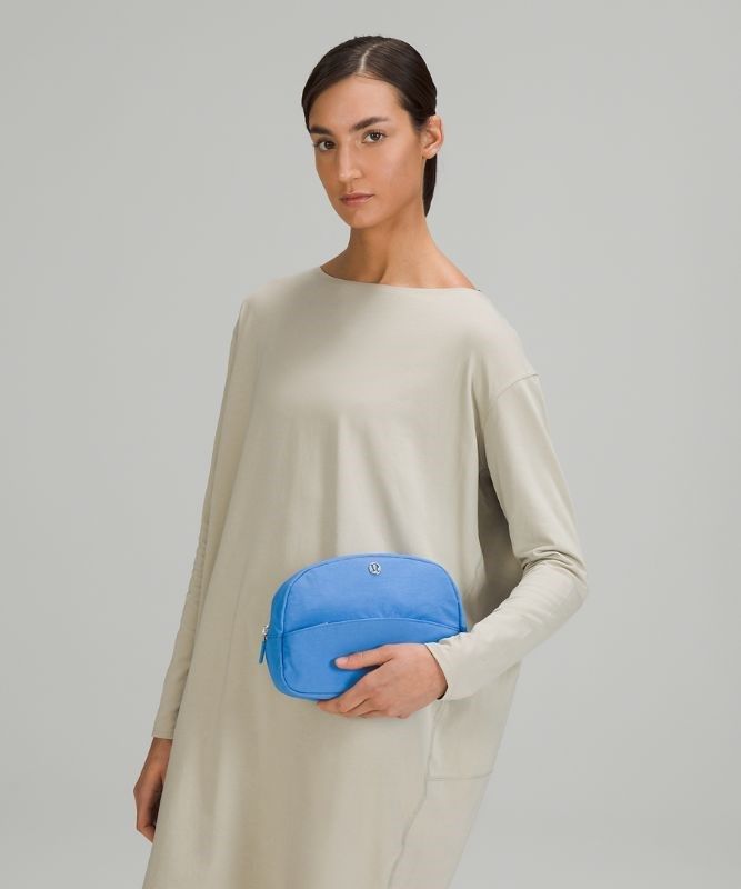 Lululemon Double-Zip Pouch Väskor Accessories Blå | GOSN-81936