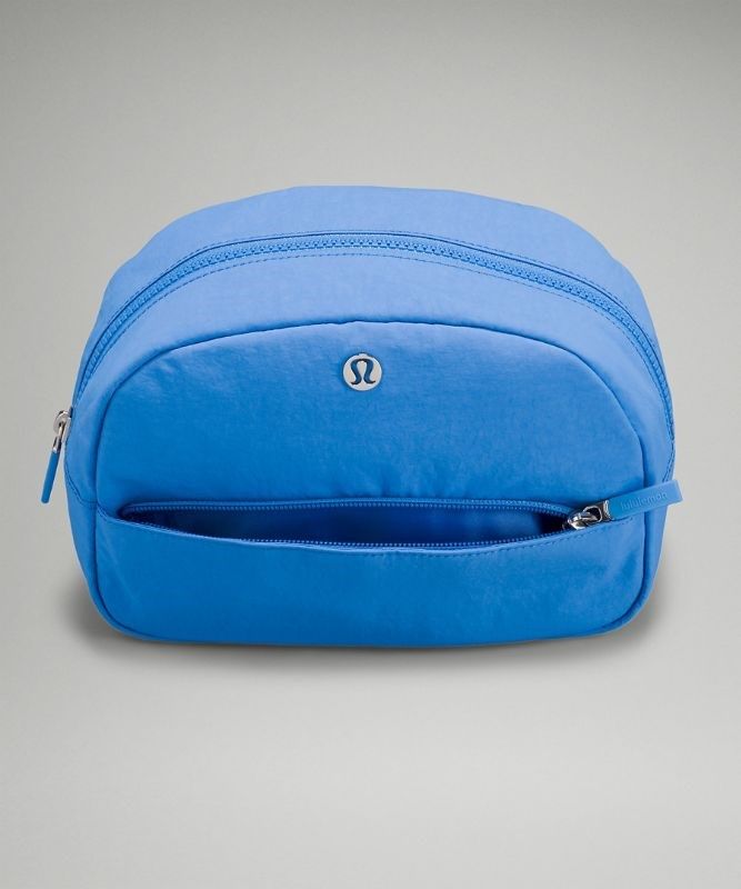 Lululemon Double-Zip Pouch Väskor Accessories Blå | GOSN-81936