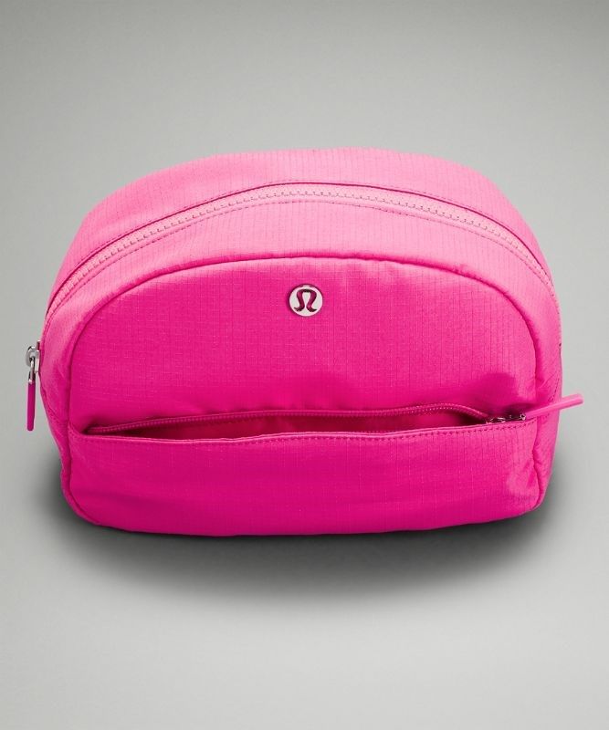 Lululemon Double-Zip Pouch Väskor Accessories Rosa Ljus | CPVU-86425