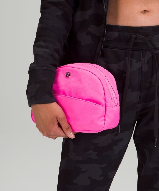 Lululemon Double-Zip Pouch Väskor Accessories Rosa Ljus | CPVU-86425