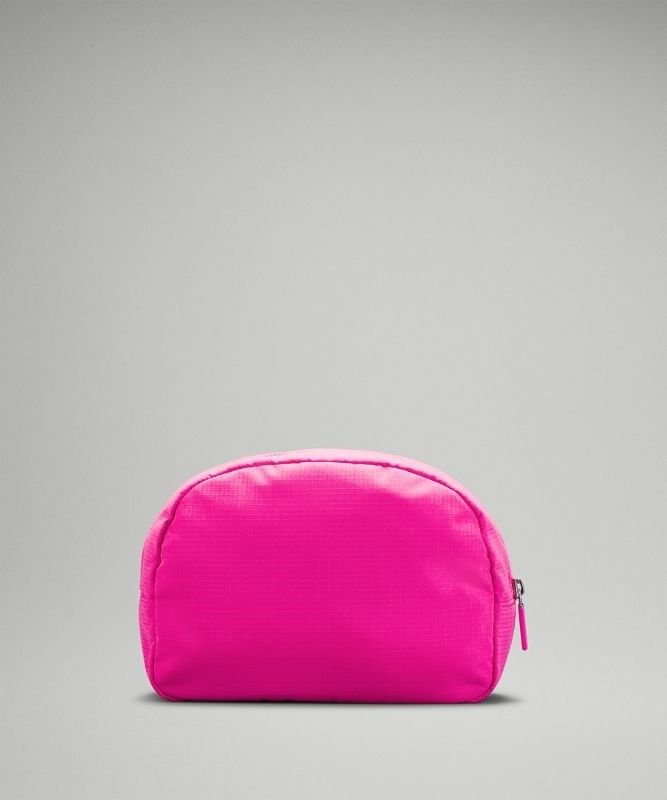 Lululemon Double-Zip Pouch Väskor Accessories Rosa Ljus | CPVU-86425