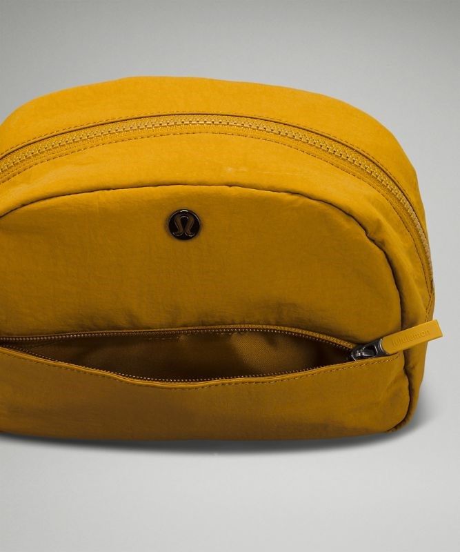 Lululemon Double-Zip Pouch Väskor Accessories Guld Bruna | BZMJ-70829