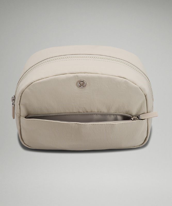 Lululemon Double-Zip Pouch Väskor Accessories Beige | XFJL-41283