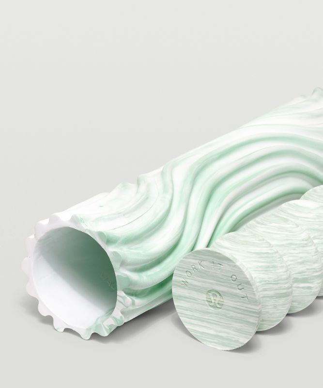Lululemon Double Roller Utrustning Accessories Gröna Vita Gröna Vita | HBIE-41938