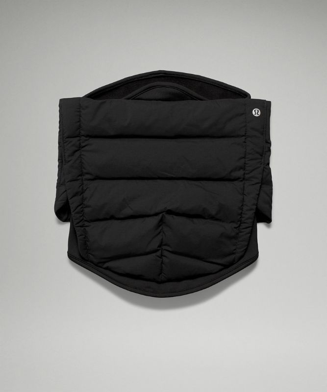 Lululemon Down 2-in-1 Run Neck Warmer Halsduk Accessories Svarta | WDBC-61835