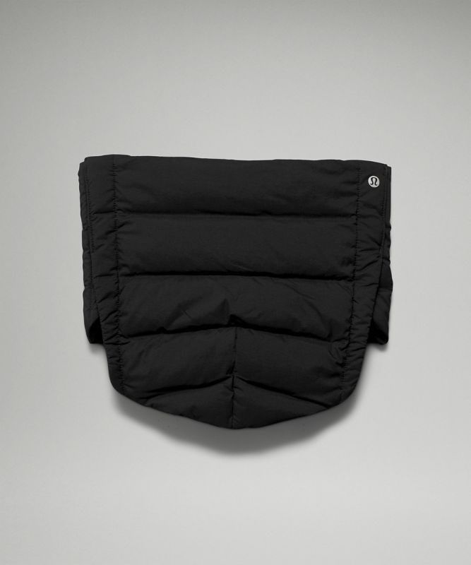 Lululemon Down 2-in-1 Run Neck Warmer Halsduk Accessories Svarta | WDBC-61835