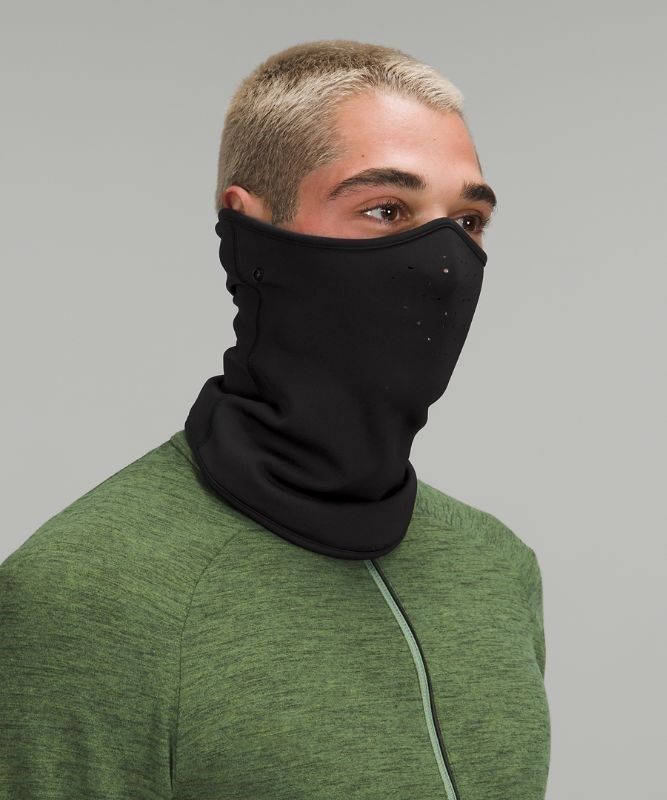 Lululemon Down 2-in-1 Run Neck Warmer Halsduk Accessories Svarta | WDBC-61835