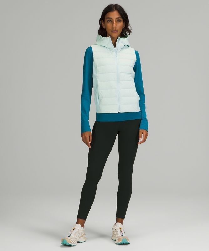 Lululemon Down and Around Vest Jackor Dam Mintgröna | HMOE-09513