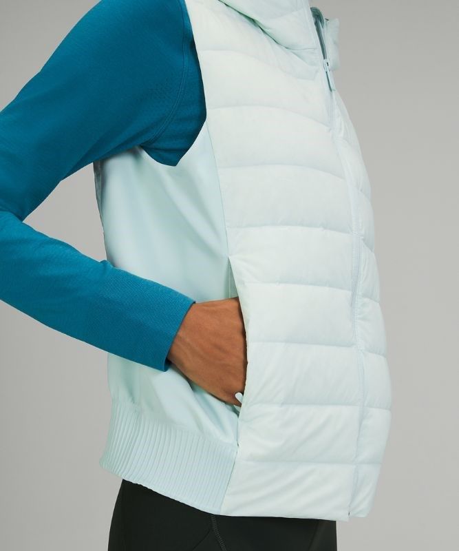 Lululemon Down and Around Vest Jackor Dam Mintgröna | HMOE-09513