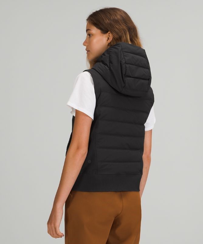Lululemon Down and Around Vest Jackor Dam Svarta | GMQD-59614